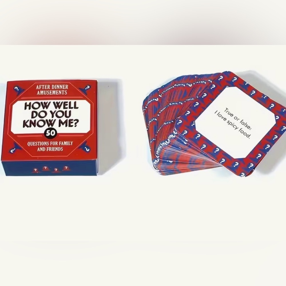 How Well Do You Know Me? 50 Question Game, Fun for Family & Friends - Picture 5 of 11